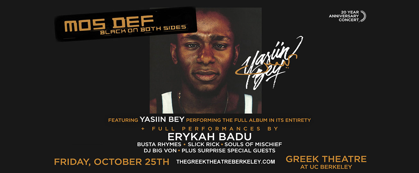 Yasiin Bey (aka) Mos Def