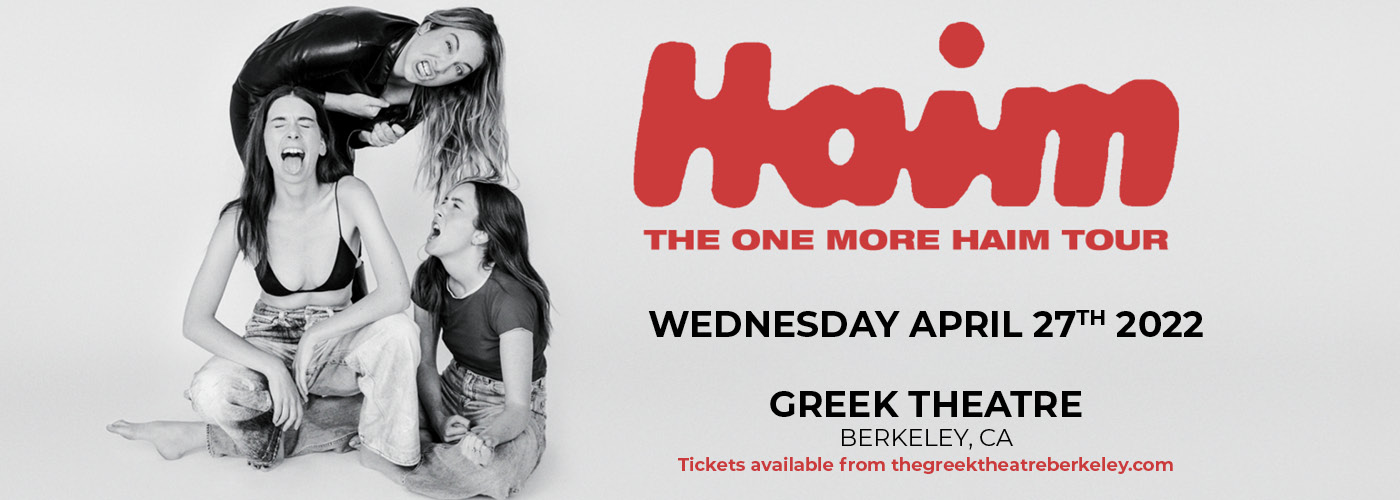 Haim: One More Haim Tour