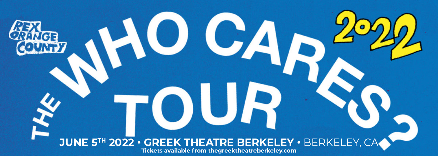 Rex Orange County: The Who Cares? Tour