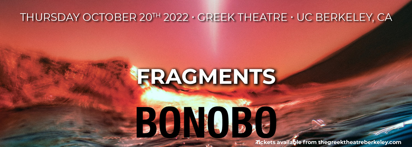 Bonobo: Fragments Tour with Tourist